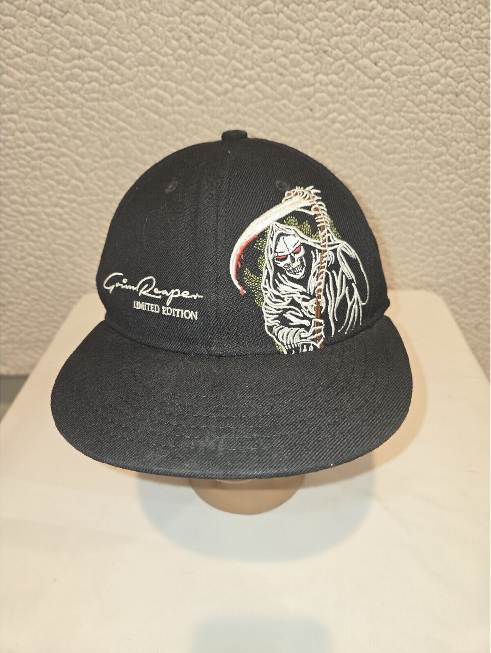 Grim Reaper Special Edition Tilgomedal Black Snapback Hat